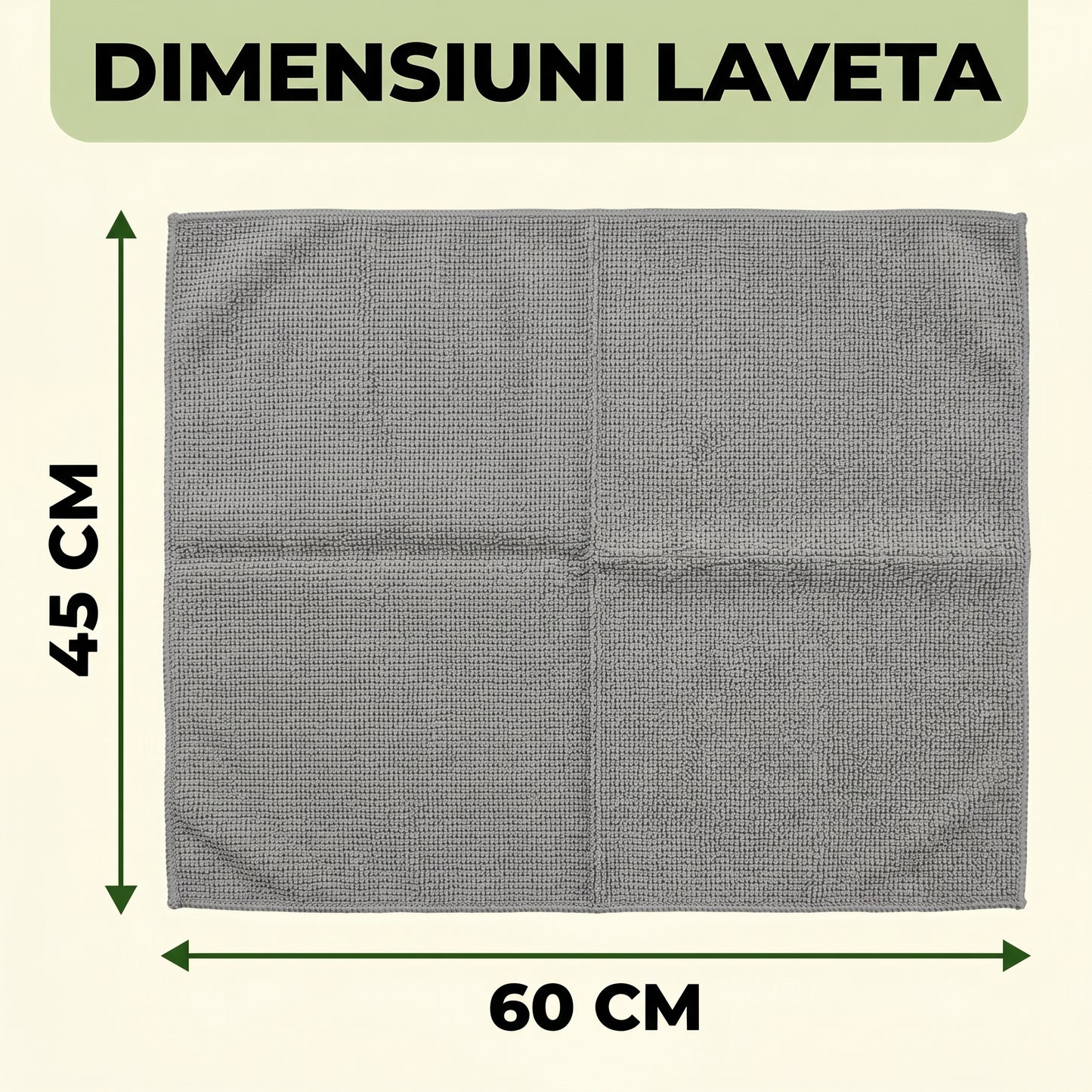 Laveta Magica din Microfibra set de 5 buc