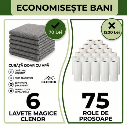 Laveta Magica din Microfibra set de 5 buc