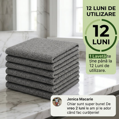 Laveta Magica din Microfibra set de 5 buc